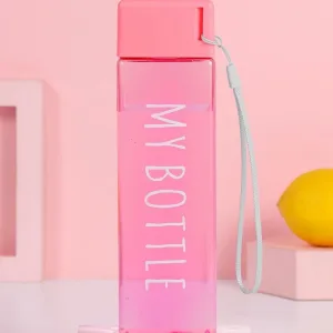 Botella de agua 500ml con estampado "My bottle"